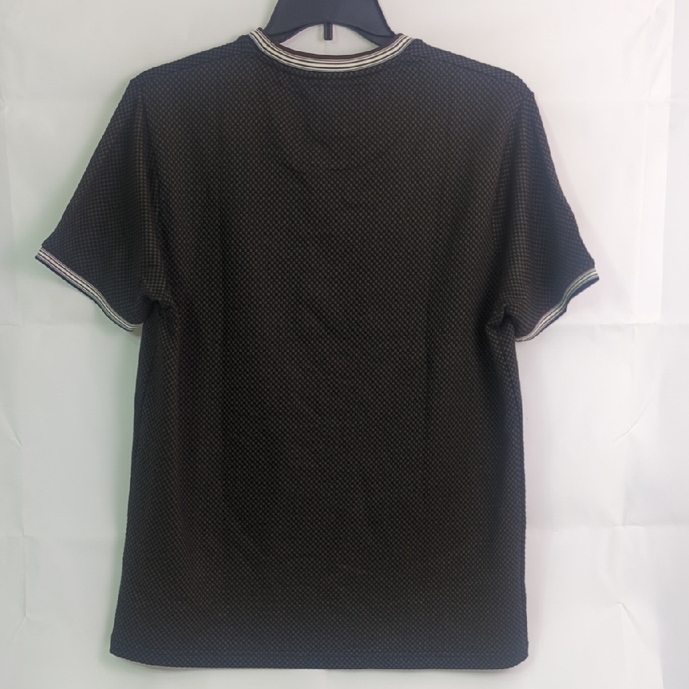 Denim & Flower Black Short Sleeve Tee